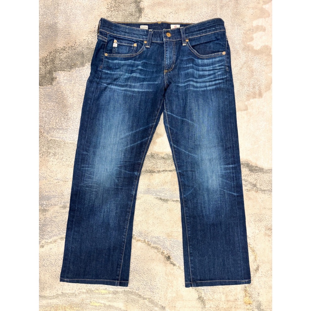 AG Tomboy Relaxed Straight Cropped Jeans Size 29R
